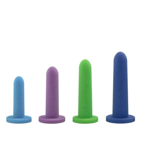 Intimate Rose Vaginal Dilators — Medium Set for Progressive Therapy