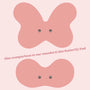 Replacement pad range for the Tap 2.0 wearable device – four pad shapes in blush pink and midnight black, including XL Butterfly Back, Butterfly, Electrode, and Discreet