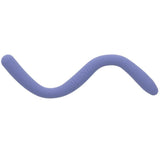 Introducing The Bien Wave - Pelvic Floor Wand by BIEN Australia: a pliable, blue, snake-like toy with rounded ends crafted specifically for pelvic floor muscle training. Its wavy design highlights its flexibility and effectiveness.