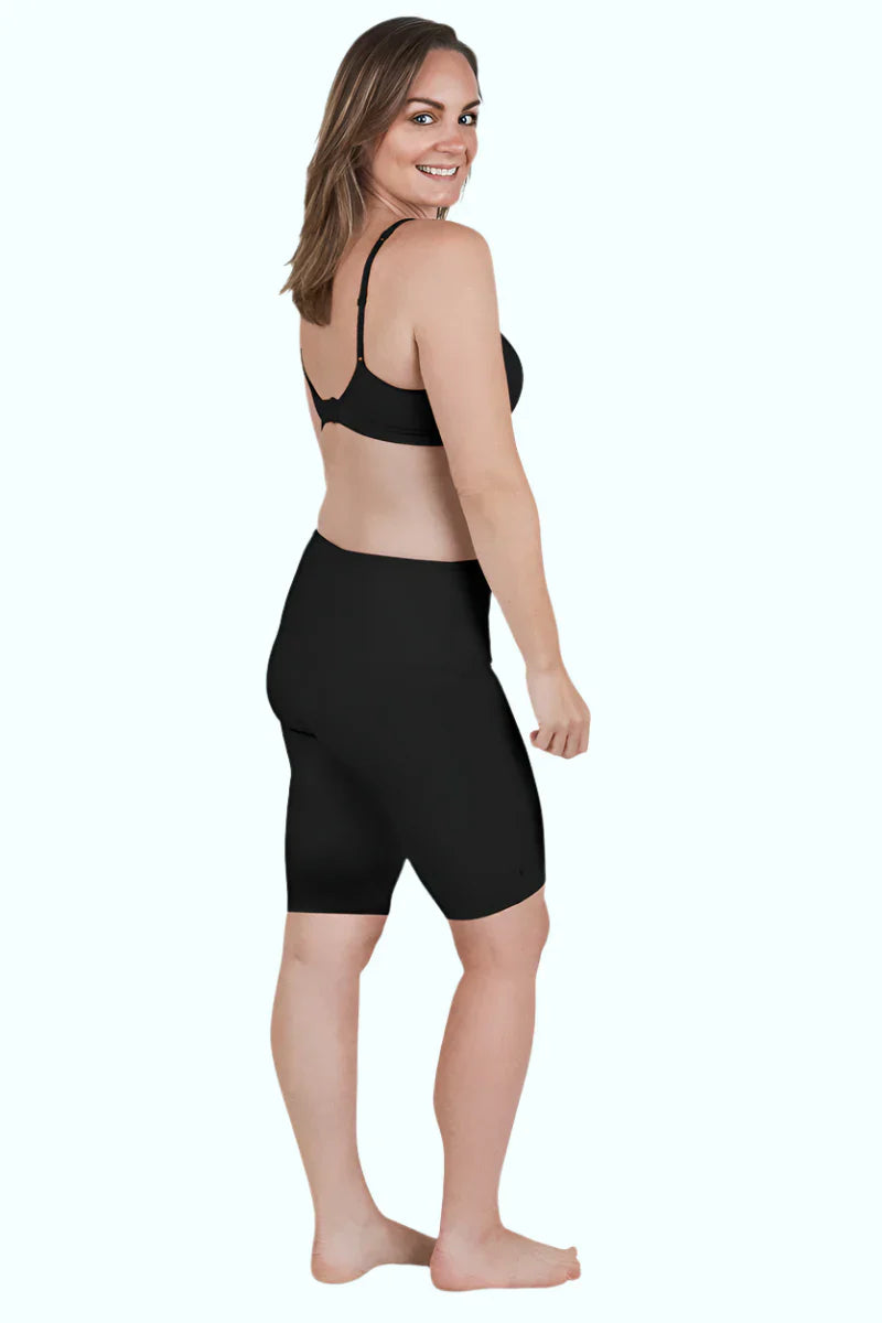 SRC Restore knee-length compression shorts, side view
