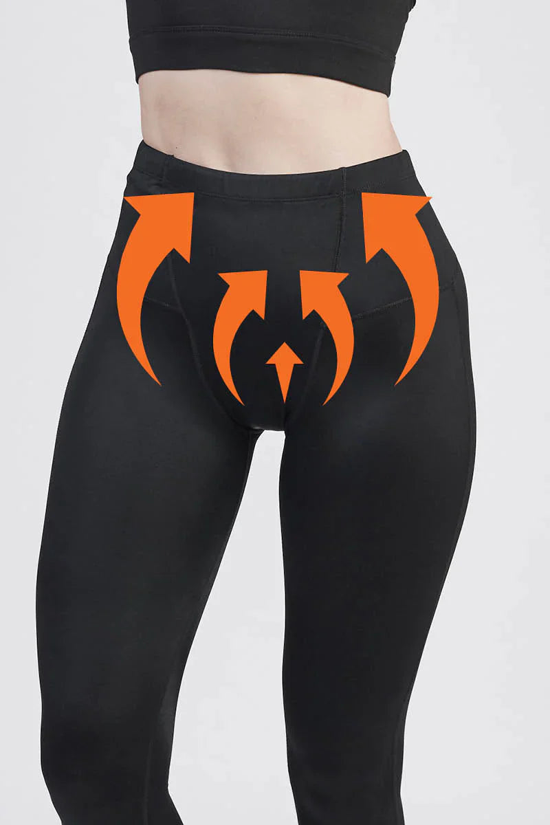 SRC Restore compression leggings, side view
