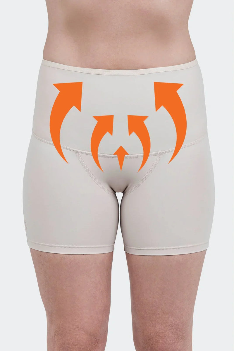 SRC Restore Mini compression shorts, back view
