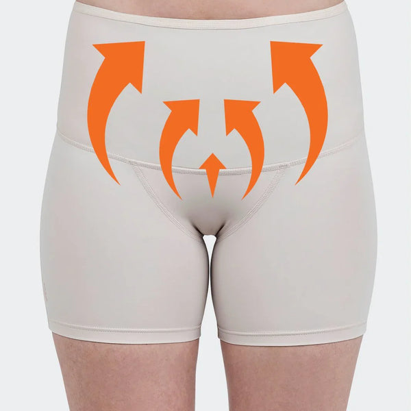 SRC Restore Mini compression shorts, back view