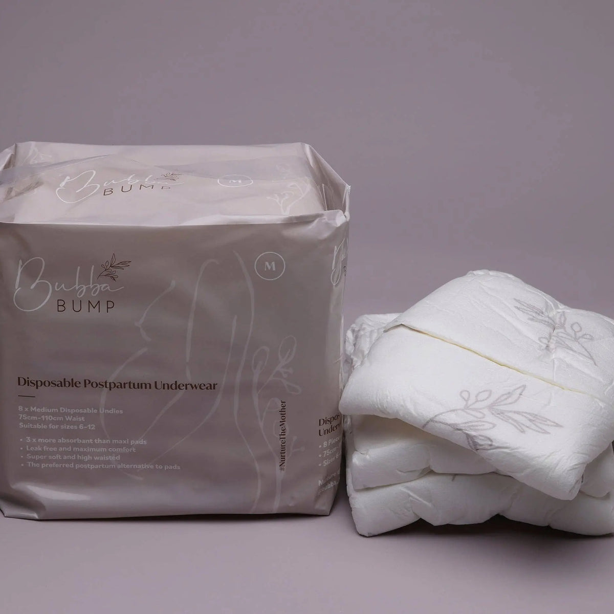 Bubba Bump Disposable Postpartum Underwear — Hospital & Home