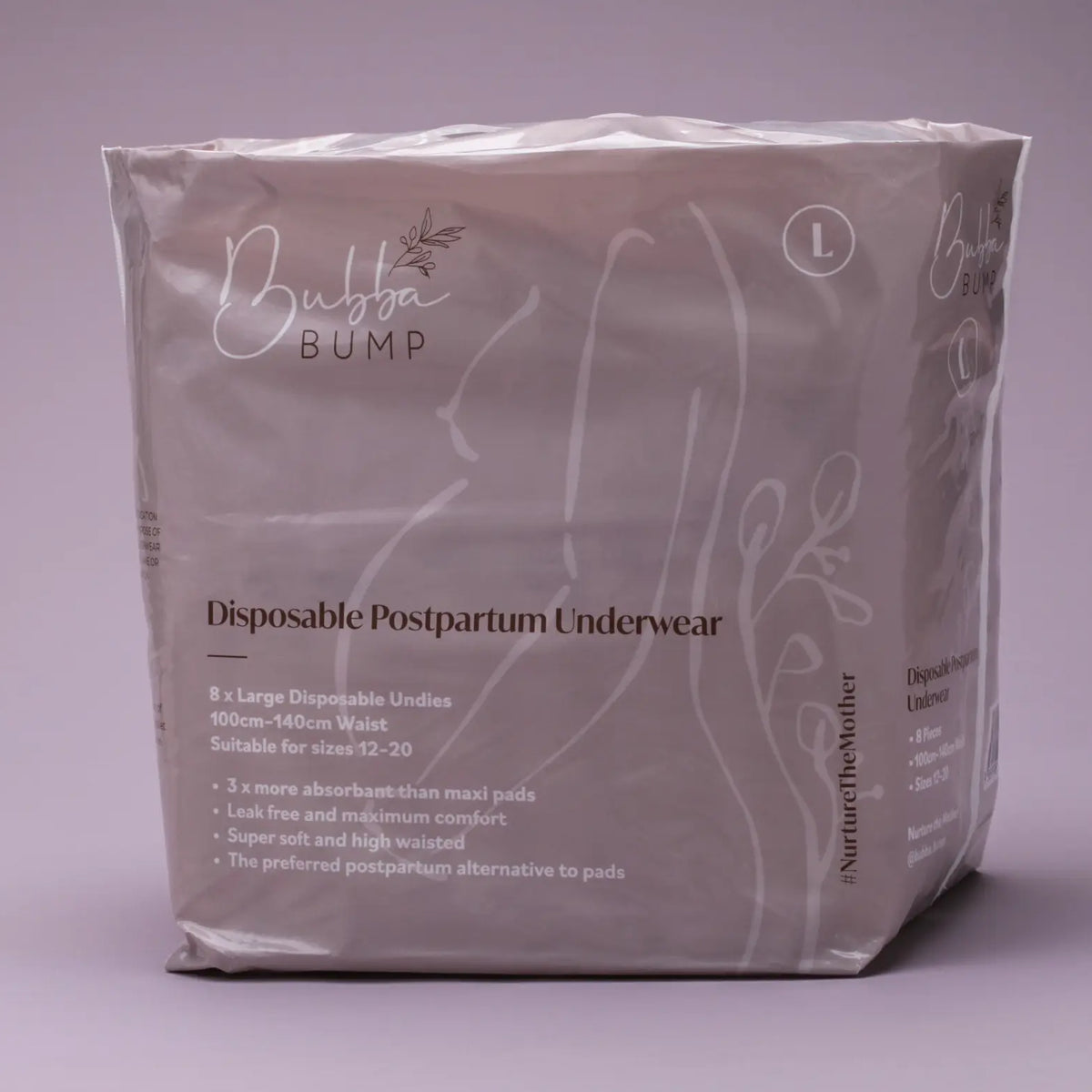 Bubba Bump Disposable Postpartum Underwear — Hospital & Home