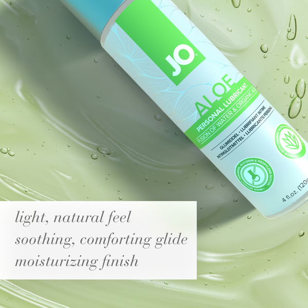 JO Aloe — Aloe Vera Lubricant with Hyaluronic Acid