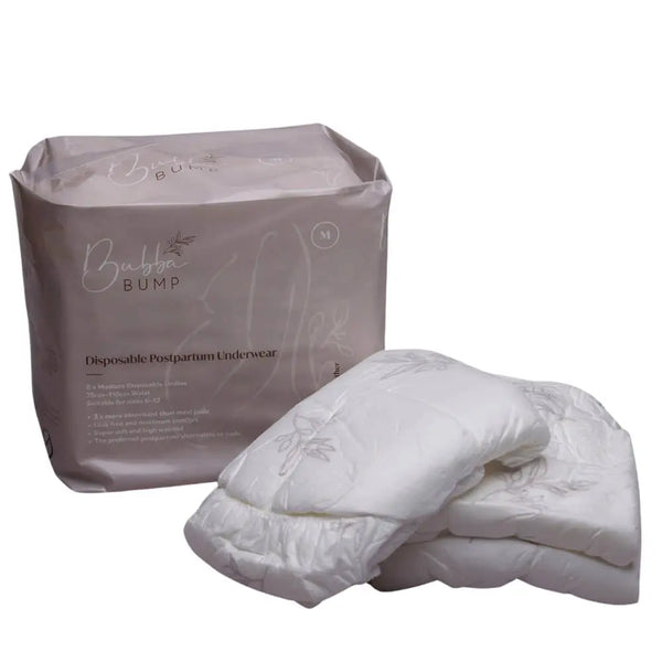 Bubba Bump Disposable Postpartum Underwear — Hospital & Home
