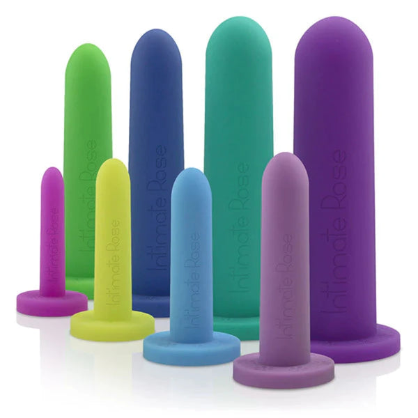 Intimate Rose Vaginal Dilators — Complete Set of 8 Graduated Sizes