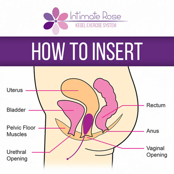 Intimate Rose Kegel Balls — Graduated Weighted Pelvic Set
