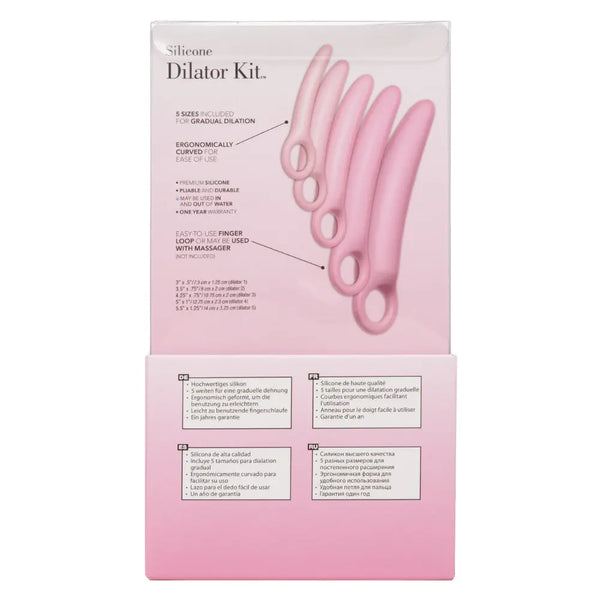 Inspire Silicone Dilator Kit — 5-Piece Progressive Pelvic Set