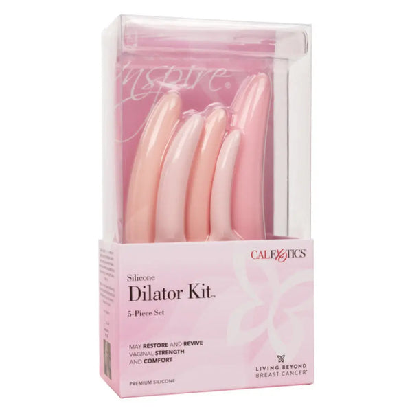 Inspire Silicone Dilator Kit — 5-Piece Progressive Pelvic Set