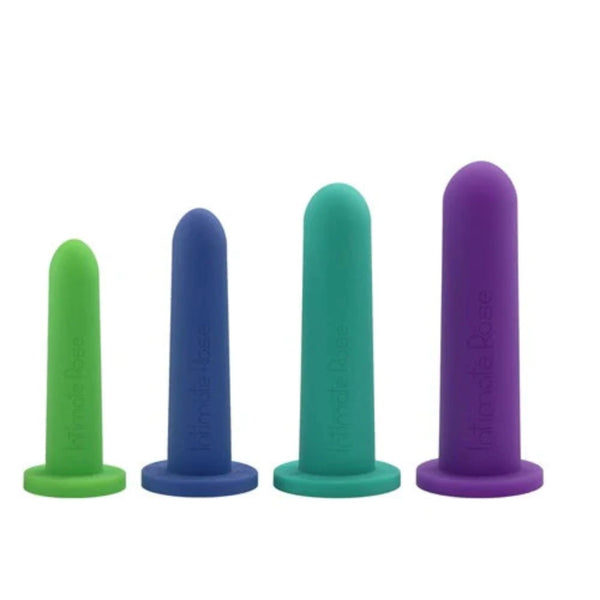 Intimate Rose Vaginal Dilators — Large Set for Advanced Therapy