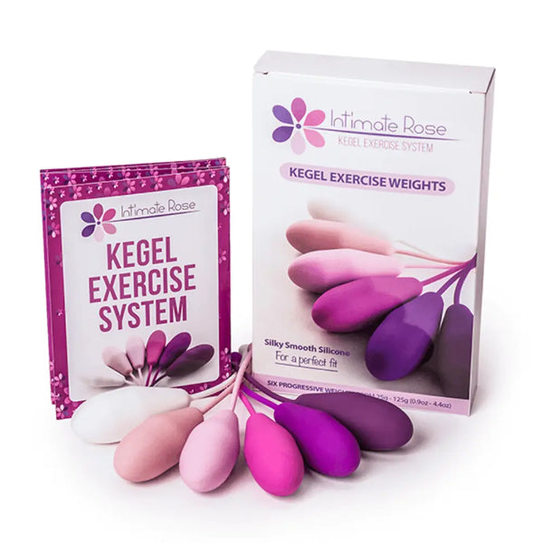 Intimate Rose Kegel Balls — Graduated Weighted Pelvic Set