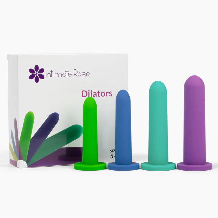 Intimate Rose Vaginal Dilators — Large Set for Advanced Therapy