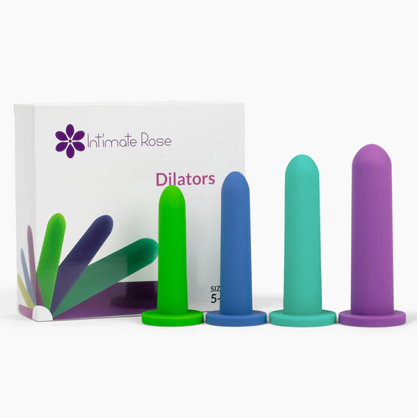 Intimate Rose Vaginal Dilators — Large Set for Advanced Therapy
