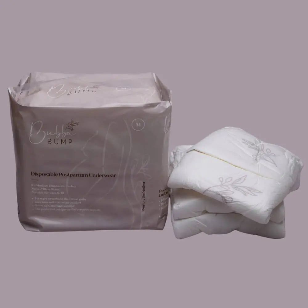 Bubba Bump Disposable Postpartum Underwear — Hospital & Home