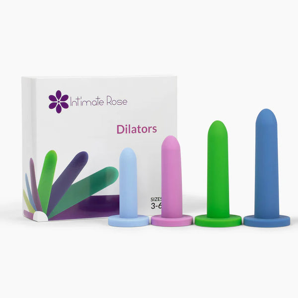 Intimate Rose Vaginal Dilators — Medium Set for Progressive Therapy